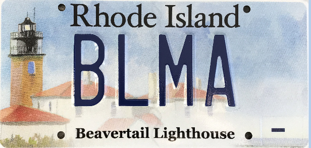 Beavertail License Plate